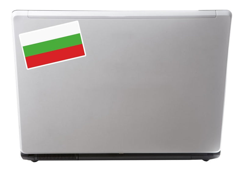 2 x Bulgaria Flag Vinyl Sticker
