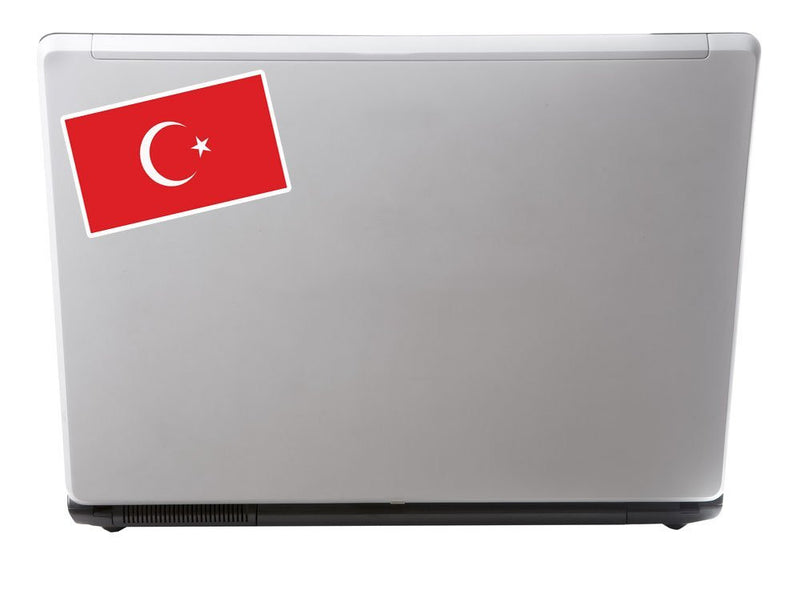 2 x Turkey Flag Vinyl Sticker