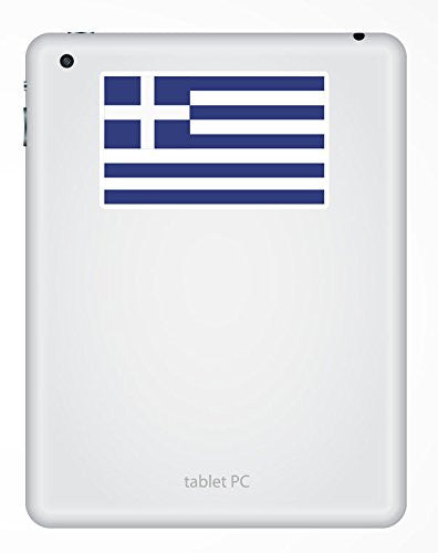 2 x Greece Greek Flag Vinyl Sticker