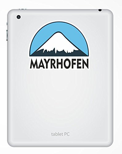2 x Mayrhofen Ski Snowboard Vinyl Sticker
