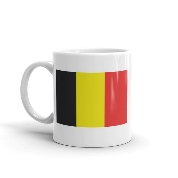 Belgium Flag High Quality 10oz Coffee Tea Mug #5307