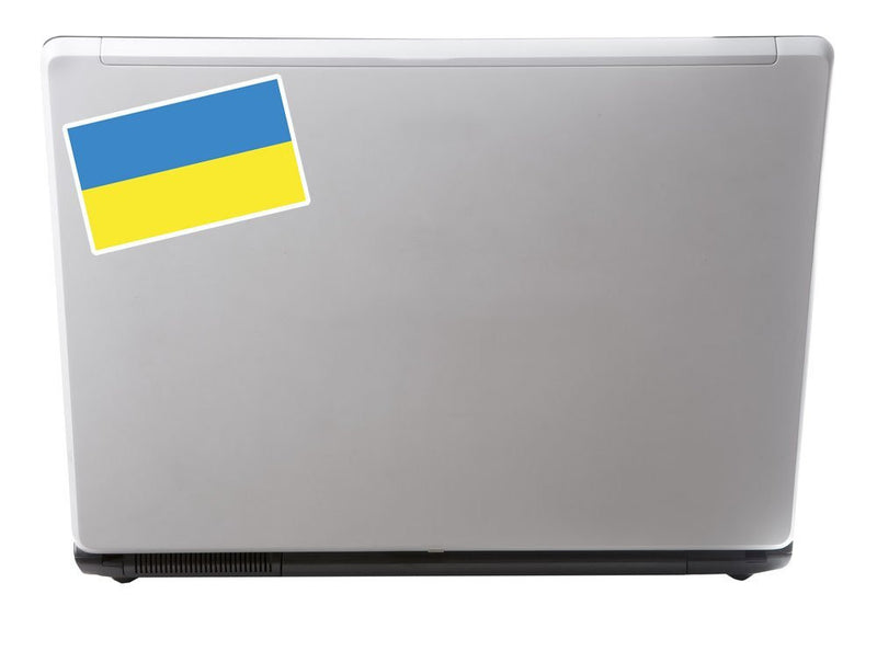2 x Ukraine Flag Vinyl Sticker
