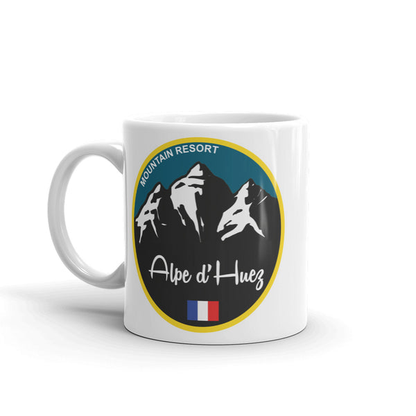 Alpe d'Huez Ski Snowboard High Quality 10oz Coffee Tea Mug #5333
