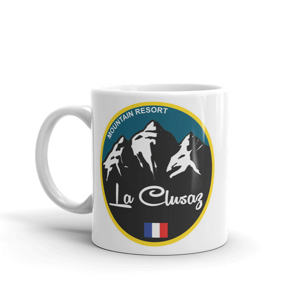 La Clusaz Ski Snowboard High Quality 10oz Coffee Tea Mug #5340