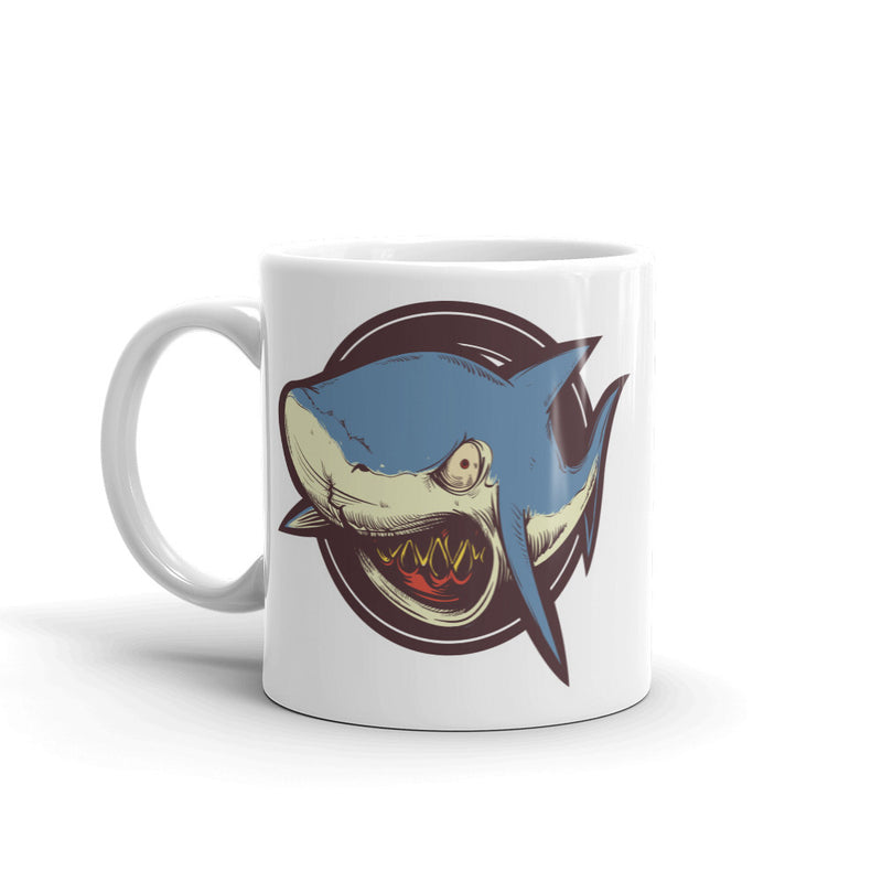 Angry Shark High Quality 10oz Coffee Tea Mug