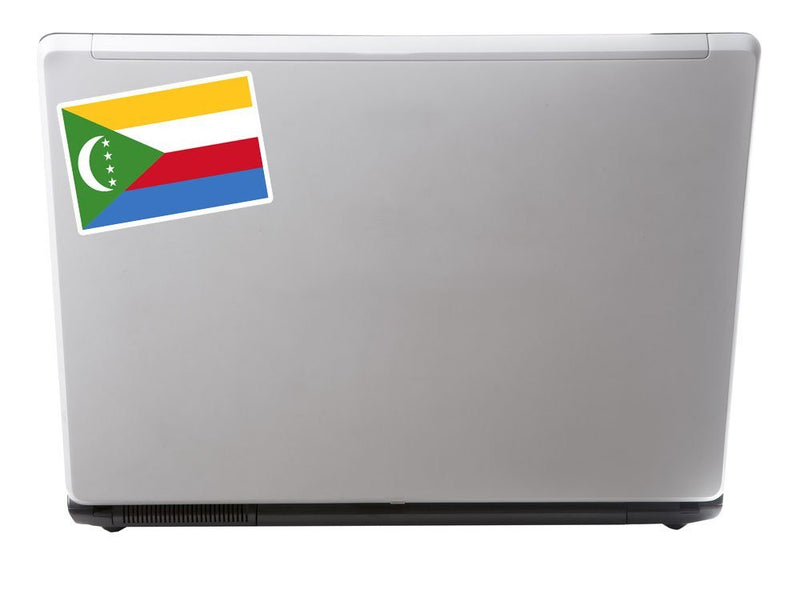 2 x Union of the Comoros Flag Vinyl Sticker
