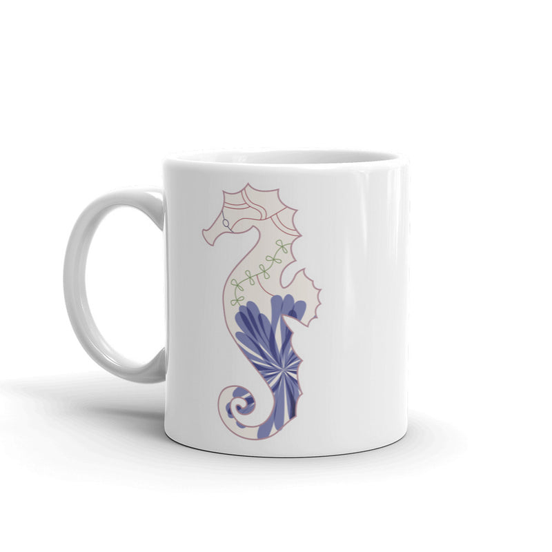 Pretty Sea Horse High Quality 10oz Coffee Tea Mug