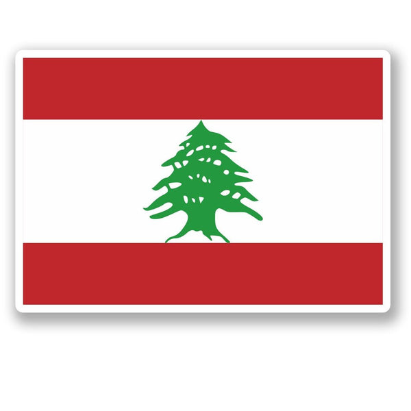 2 x Beirut Lebanon Vinyl Sticker #5370