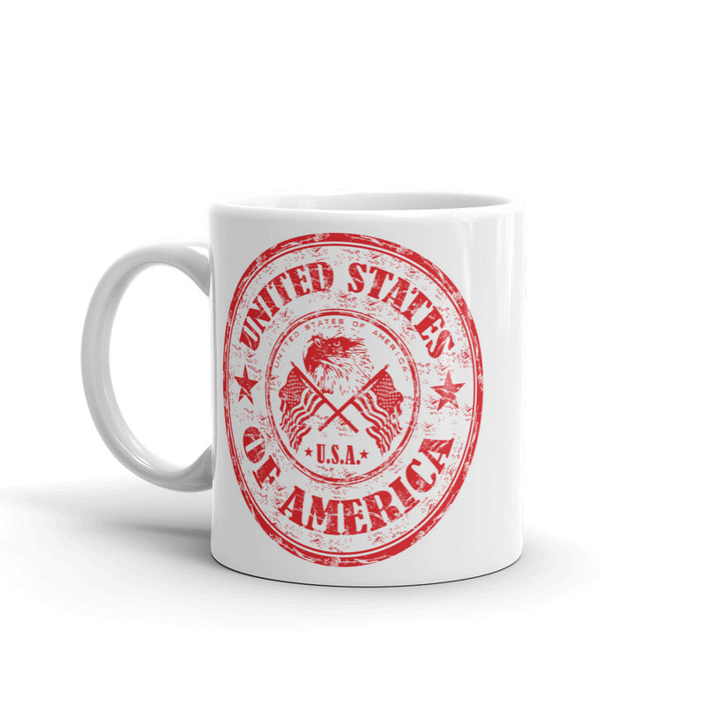 USA America High Quality 10oz Coffee Tea Mug