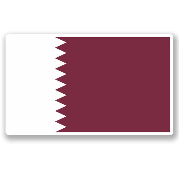 2 x Qatar Doha Vinyl Sticker #5403