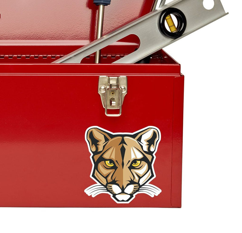 2 x Cat Lioness Lion Tiger Vinyl Sticker