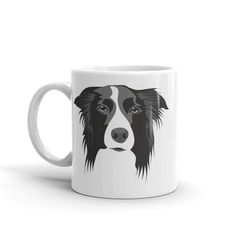 Border Collie Dog High Quality 10oz Coffee Tea Mug