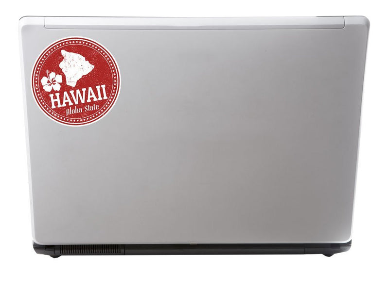 2 x Hawaii Aloha Vinyl Sticker