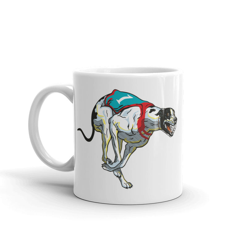 Greyhound Racing Dog High Quality 10oz Coffee Tea Mug