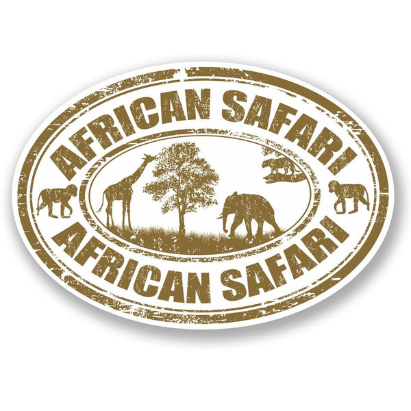 2 x African Safari Vinyl Sticker #5530