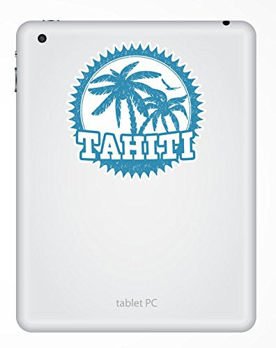 2 x Tahiti Vinyl Sticker