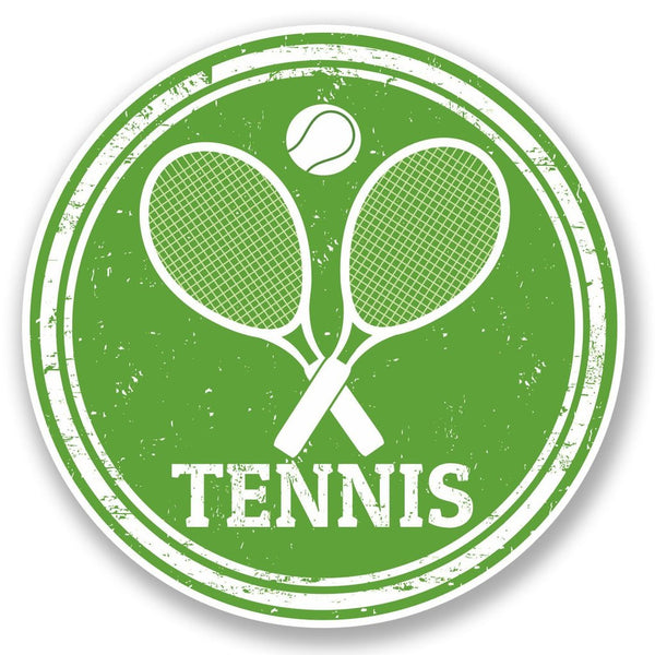 2 x Tennis Vinyl Sticker #5548