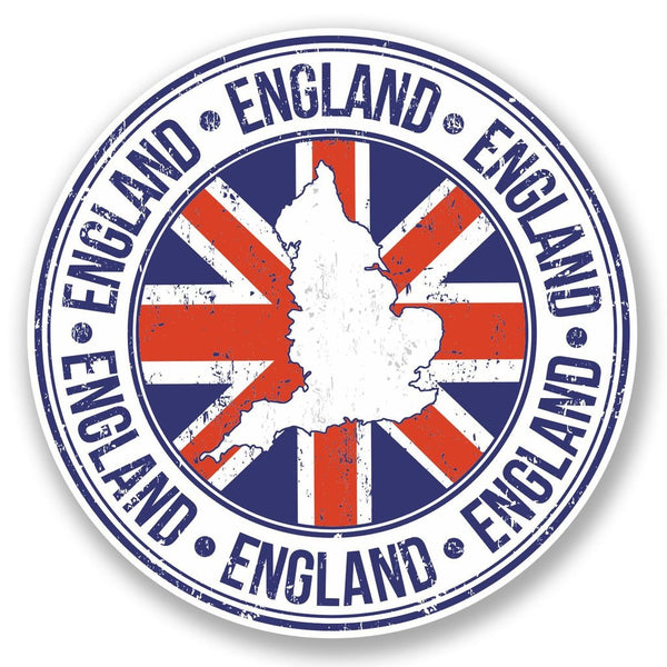 2 x England Britain Vinyl Sticker #5551