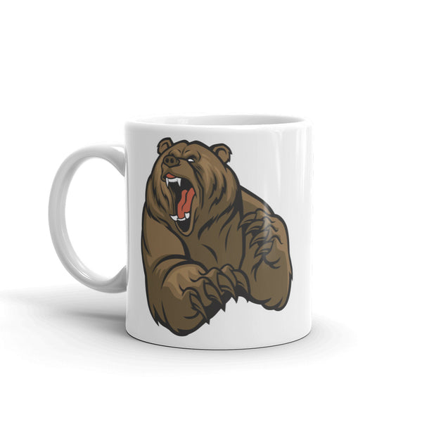 Angry Brown Bear High Quality 10oz Coffee Tea Mug #5552
