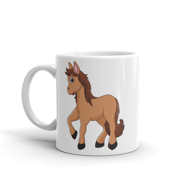 Cute Horse Pony Cartoon High Quality 10oz Coffee Tea Mug #5560