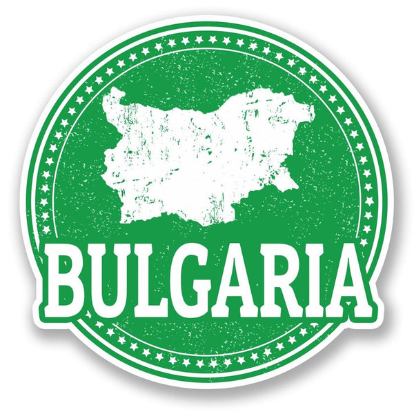 2 x Bulgaria Vinyl Sticker #5563