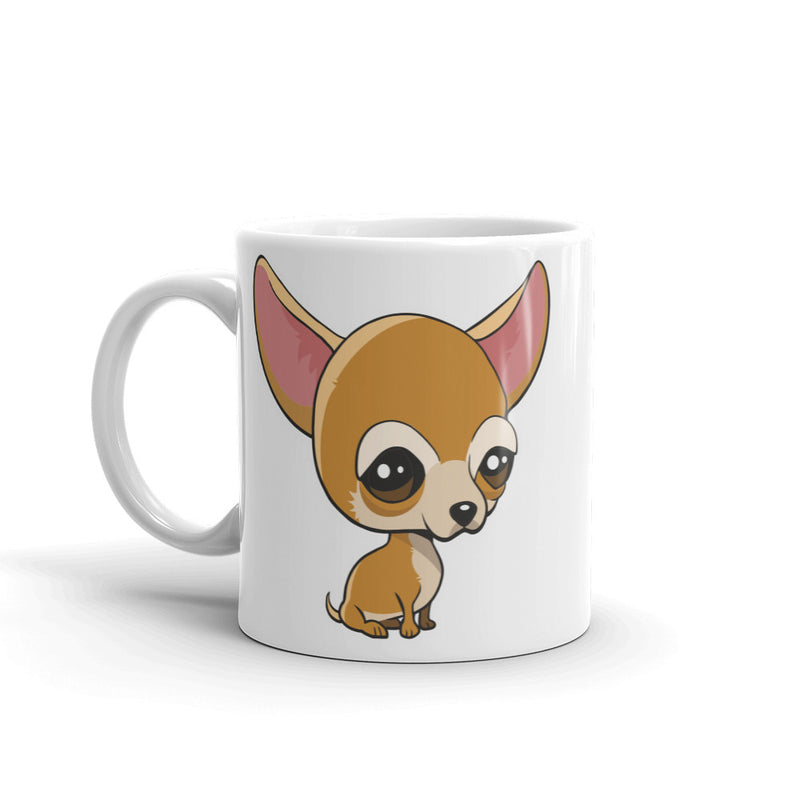 Chihuahua Cartoon Dog High Quality 10oz Coffee Tea Mug