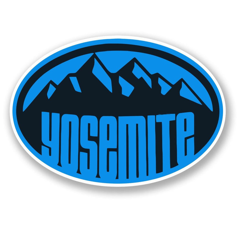 2 x Yosemite USA Vinyl Sticker