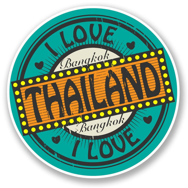 2 x Bangkok Thailand Vinyl Sticker #5592