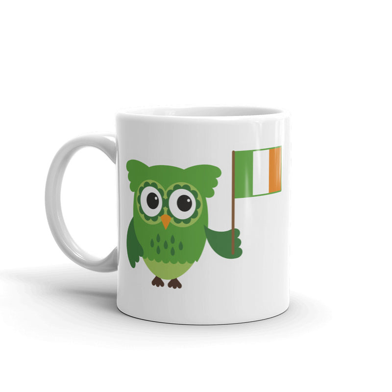 Ireland Owl Irish Flag High Quality 10oz Coffee Tea Mug