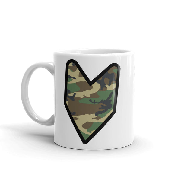 Wakaba Leaf Military Camo High Quality 10oz Coffee Tea Mug #5598