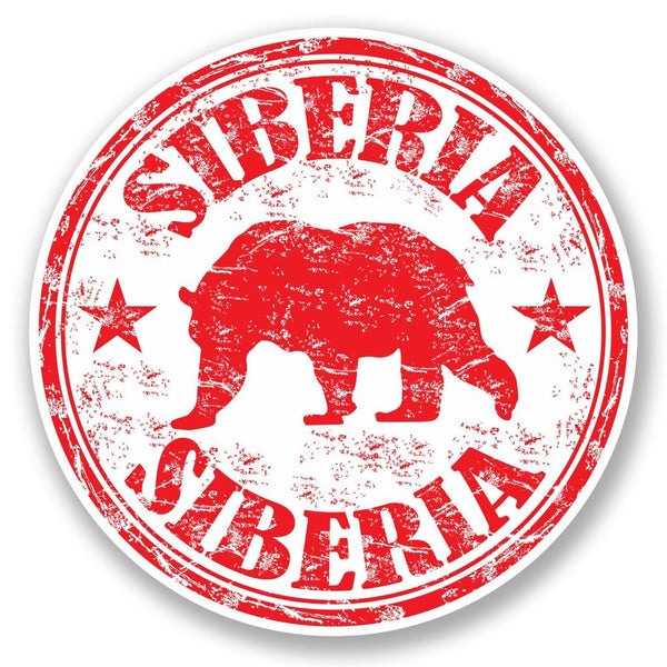 2 x Siberia Vinyl Sticker #5599