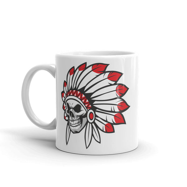 Indian Skull High Quality 10oz Coffee Tea Mug #5622