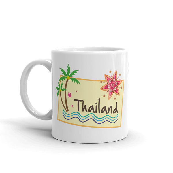 Thailand Thai High Quality 10oz Coffee Tea Mug #5644