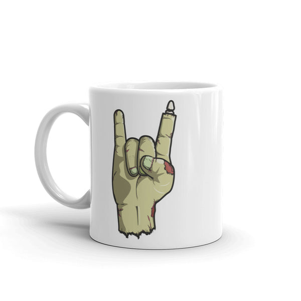 Rock On Zombie Hand High Quality 10oz Coffee Tea Mug #5645