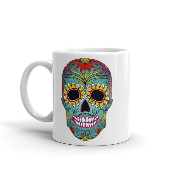 Mexican Sugar Skull High Quality 10oz Coffee Tea Mug #5674
