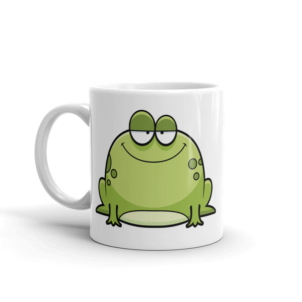 Happy Green Frog High Quality 10oz Coffee Tea Mug #5713