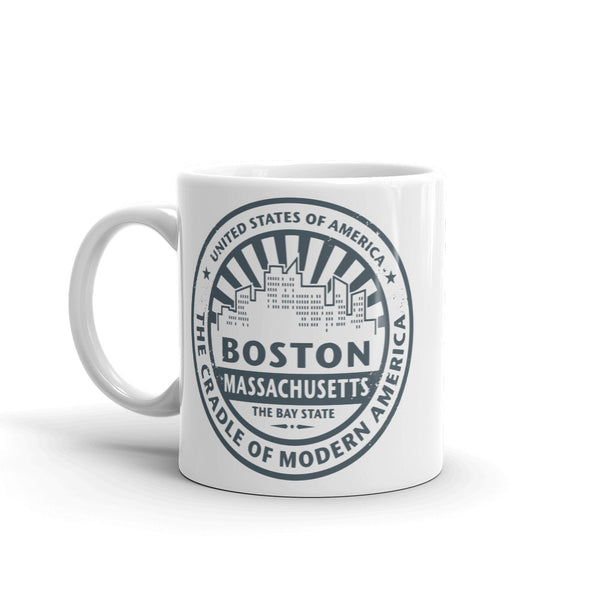 Boston Massachusetts High Quality 10oz Coffee Tea Mug #5733