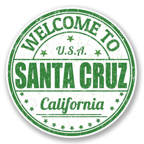 2 x Santa Cruz Vinyl Sticker #5740