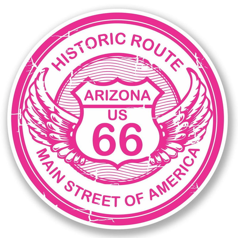 2 x Arizona Route 66 Vinyl Sticker