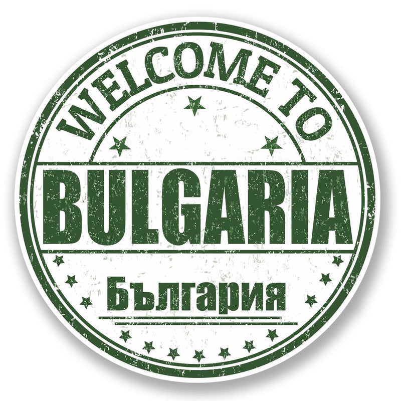 2 x Bulgaria Vinyl Sticker