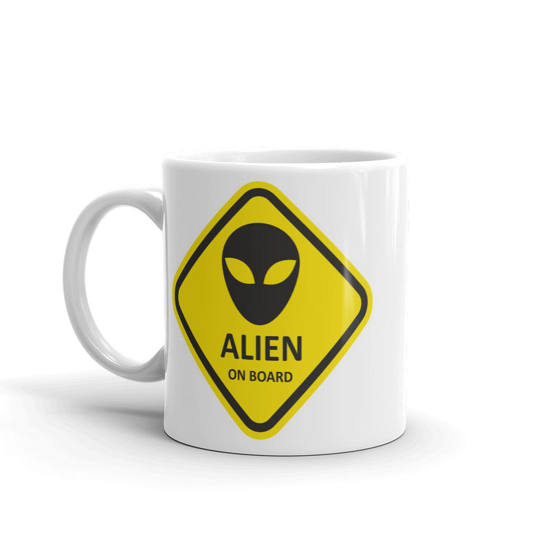 Alien on Board High Quality 10oz Coffee Tea Mug