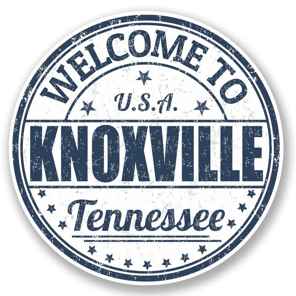 2 x Knoxville Tennessee USA Vinyl Sticker #5815