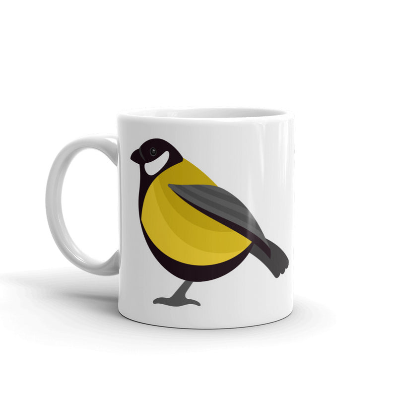 Yellow Tit High Quality 10oz Coffee Tea Mug