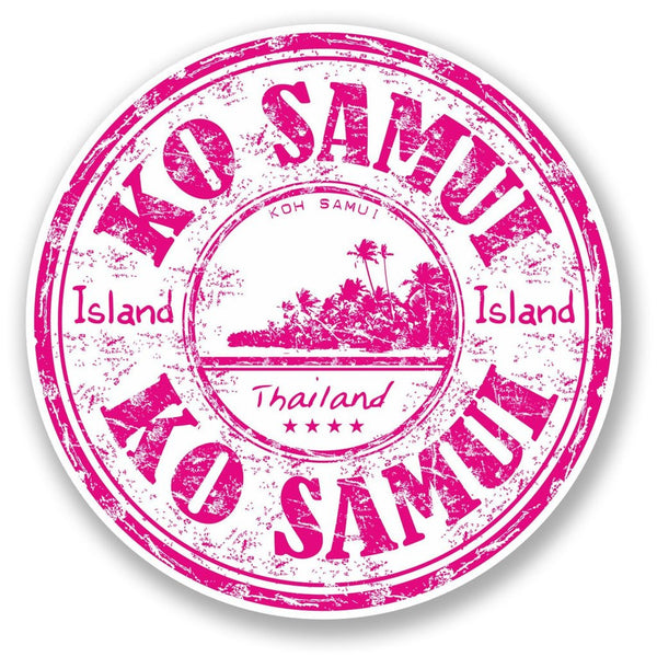 2 x Ko Samui Thailand Vinyl Sticker #5838