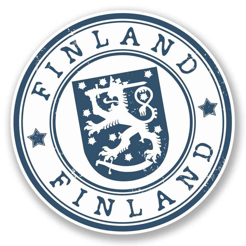 2 x Finland Vinyl Sticker
