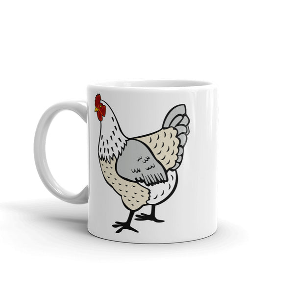 White Chicken High Quality 10oz Coffee Tea Mug #5877
