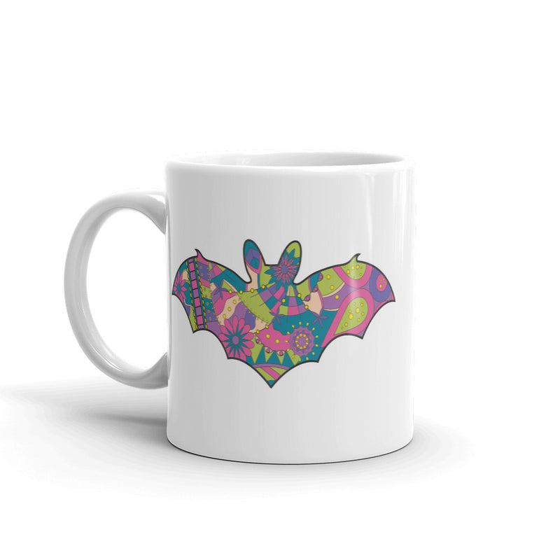 Flower Bat High Quality 10oz Coffee Tea Mug