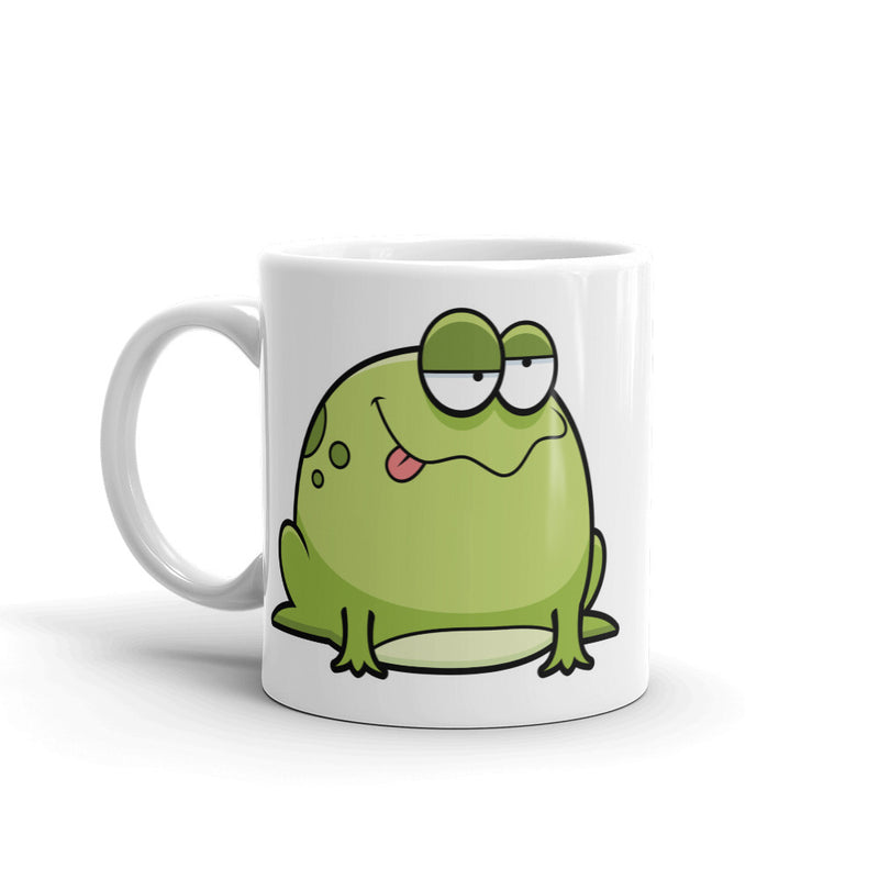 Smiley Green Frog High Quality 10oz Coffee Tea Mug