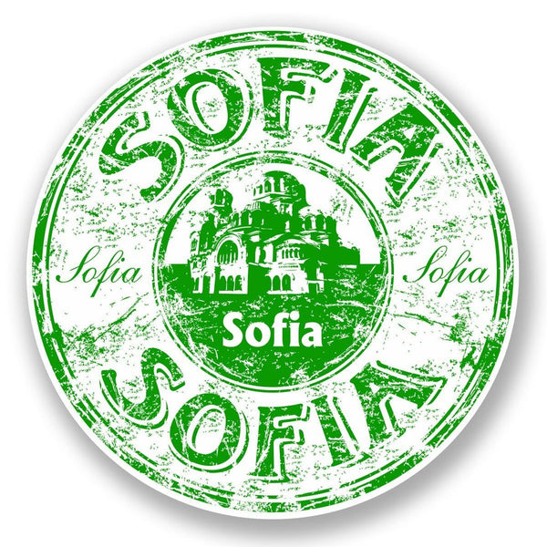 2 x Sofia Bulgaria Vinyl Sticker #5915