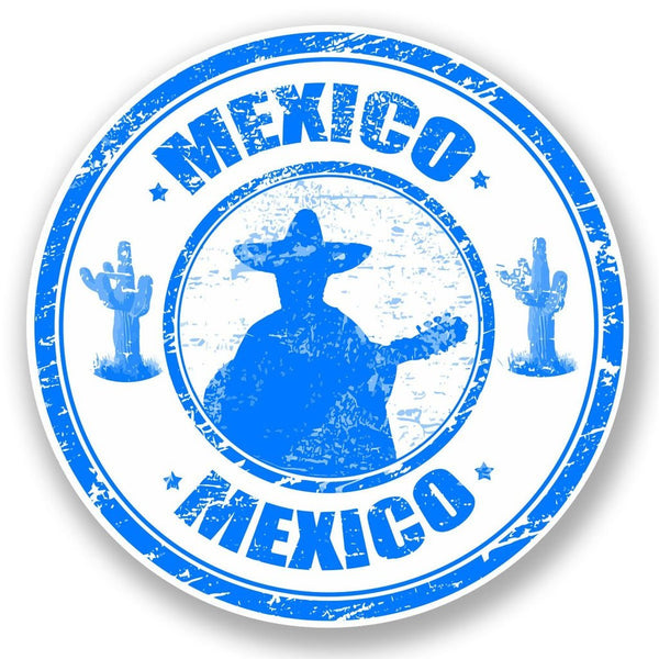 2 x Mexico Vinyl Sticker #5923